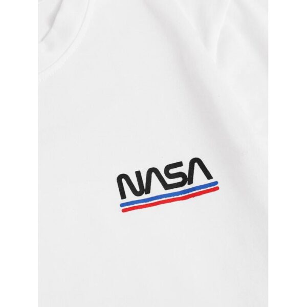 Explosive Letter Print Short-Sleeved T-Shirt Trend - Image 3