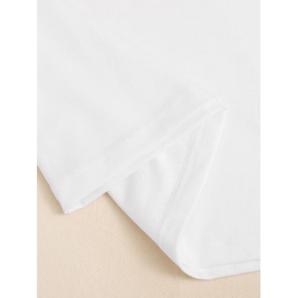Explosive Letter Print Short-Sleeved T-Shirt Trend - Image 5