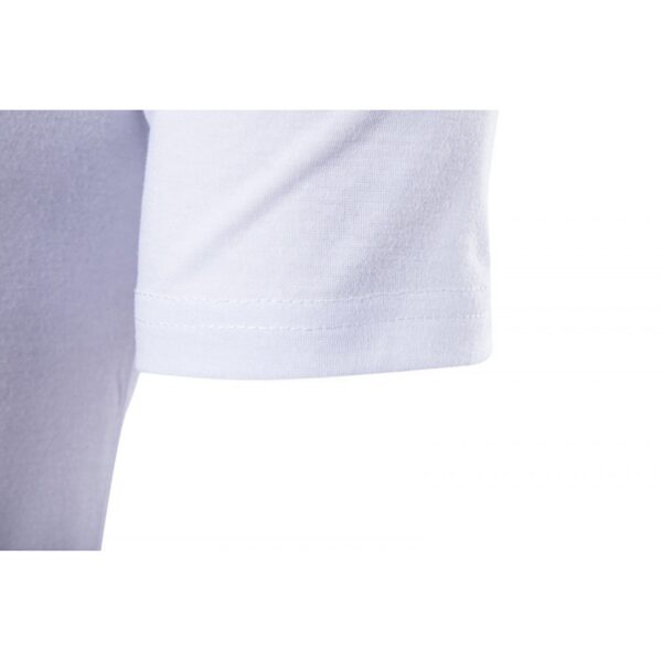 Summer New Men's Stitching Mid-Length Round Neck Short-Sleeved T-Shirt Mens - Image 5