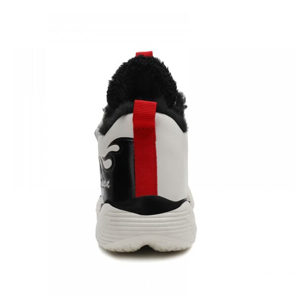 Winter New Boys' Cotton Shoes Children's Big Cotton Shoes Hot Style Plus Wool Warmth Non-Slip Plus Velvet Sneakers - Image 4