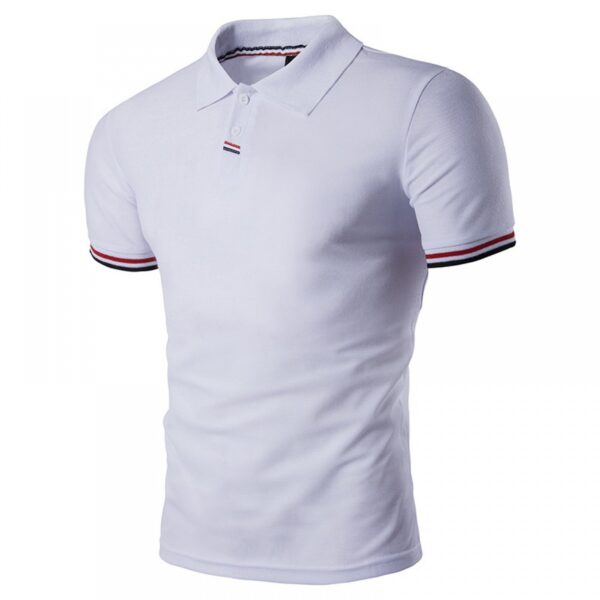Supply  Men's Polo Shirt Casual British Style European Code Foreign Trade 038 - Image 4