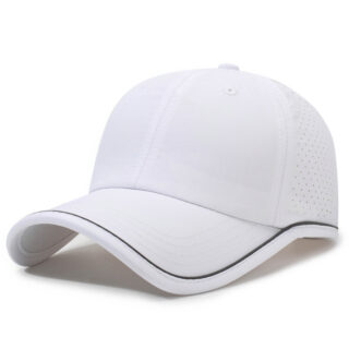 White Baseball Cap Outdoor Breathable Sun Hat